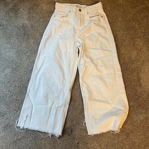 Zara high rise flare jeans